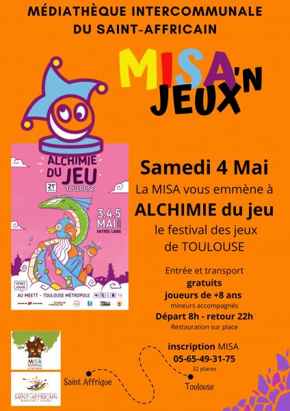 Festival du jeu à Toulouse : les joueurs Saint-Affricains présents avec la MISA