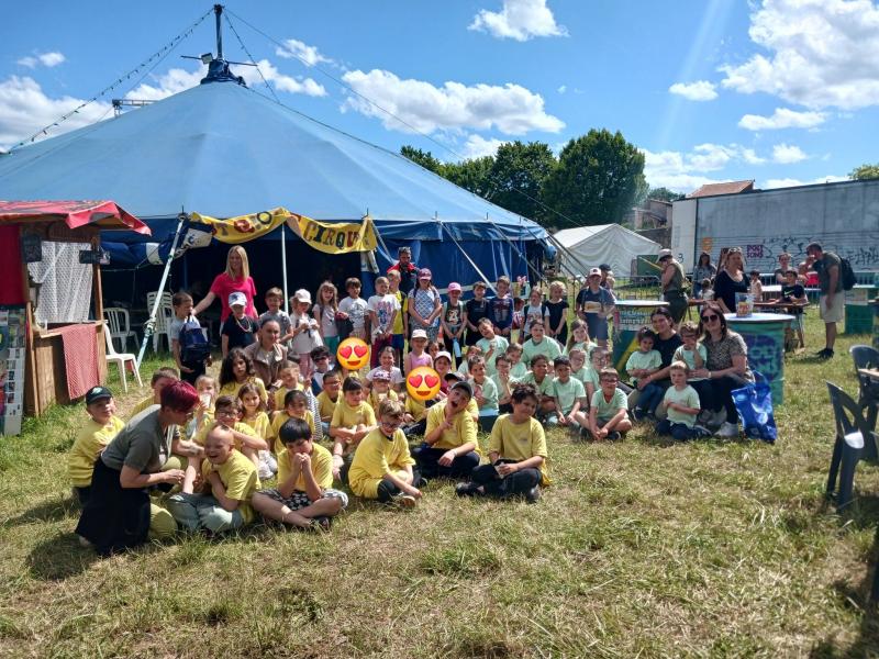 Les enfants des ALSH au cirque