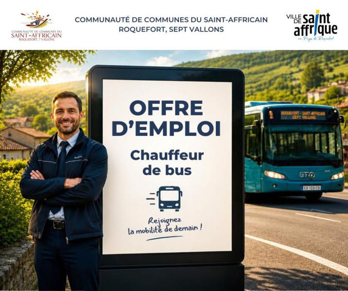 Recrutement : Chauffeur de bus