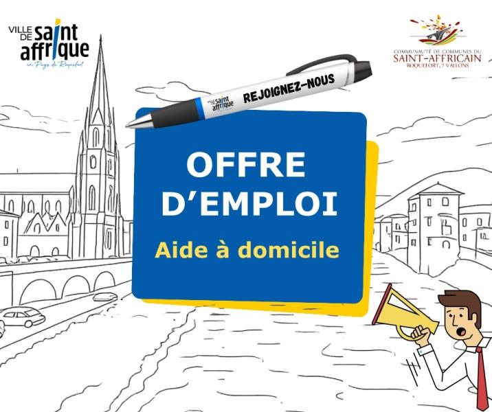Offre d'emploi : aide à domicile au CCAS