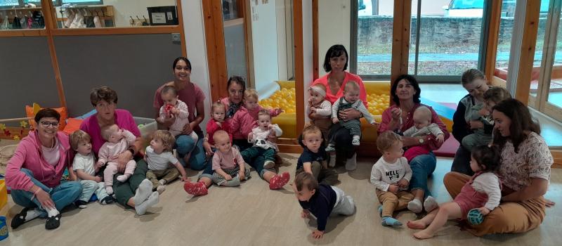 Le Relais petite enfance aux couleurs d'Octobre Rose