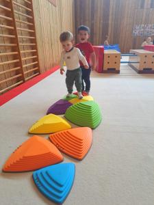 activités motrices avec les Pitchous.
