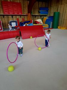 activités motrices avec les Pitchous.